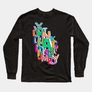 Alphabet Long Sleeve T-Shirt